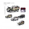 Mey İthalat® HCL-510A Çek Bırak 1:22 Sesli Ve Işıklı Buharlı DF Metal Jeep
