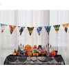 Nessiworld  Cadılar Bayramı Halloween Flama Bayrak Banner Süs 8 li 3 Metre