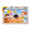 Nessiworld ONY-85-86-87-88 Ahşap Eğitici Puzzle Sporlar -Onyıl