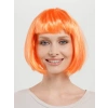 Nessiworld  Turuncu Renk Parti Peruğu Küt Saç