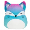 Squishmallow Pembe Mavi Tilki Vickie 20 cm