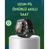 Mey İthalat® Bluetooth Arama Destekli Akıllı Saat Çok Fonksiyonlu