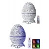 Mey İthalat® Bluetooth Hoparlör Dinozor Yumurtası Gece Masa Lambası Projektör