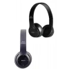 Mey İthalat® Bluetooth Kablosuz Kulaklık Siyah Wireless 5.0 Kulak Üstü Uzun Pil Ömrü