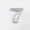 Mey İthalat® Cemax 7 Rakamı 3,75 cm Krom Yapışkanlı