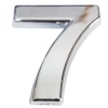 Mey İthalat® Cemax Krom Yapışkanlı 7 Rakamı 5 cm