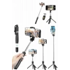 Mey İthalat® Cep Telefonu Tripod Standı Manyetik Selfie Sopa Bluetooth Uzaktan Kumandalı