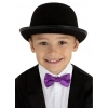 Charlie Chaplin Stil Çocuk Şapkası – Siyah Melon Parti Şapkası