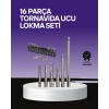 Mey İthalat® Çok Amaçlı 16lı Bits Uç Seti Dayanıklı Tornavida Adaptör
