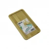 DİKDÖRTGEN AHŞAP BAMBU SERVİS SUNUM TEPSİ - TAHTASI MİNİ TEPSİ 25 X 14 X 1.4CM (5047)
