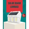 Mey İthalat® Dış Mekan Solar Duvar Lambası – 120° Hareket Algılama, 3 Işık Modu