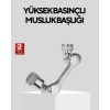 Mey İthalat® Döner Musluk Başlığı Çok Açılı Robotik Kol Su Tasarruflu