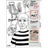 Funny Mat - Pablo Pıcasso 30 X 40 Cm