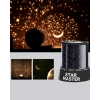 Mey İthalat® Galaxy Efektli LED Projektör Taşınabilir Yıldız Gece Lambası