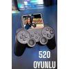 Mey İthalat® Gamepad 520 Oyunlu Ekranlı Oyun Kolu TV Uyumlu