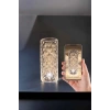 Mey İthalat® Gece Lambası Kristal Lamba Dokunmatik Şarjlı Hediyelik