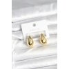 Mey İthalat® Gold Renk Damla Küpe 24 mm