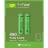 GP RECYKO 650mAh AAA ŞARJLI İNCE PİL 63C092  2Lİ KART (5047)