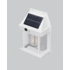 Mey İthalat® Güneş Enerjili Dış Mekan Sensörlü Duvar Lambası IP65 Su Geçirmez