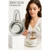 Mey İthalat® Inox Çelik Çay Süzgeci - Profesyoneller İçin Paslanmaz Çelik 722395