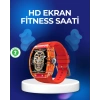 Mey İthalat® IP67 Suya Dayanıklı Akıllı Saat Uzun Pil Ömürlü
