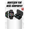 Mey İthalat® Kaliteli Akıllı Saat ve Kaliteli Bluetooth Kulaklık ANC Özelliği Uzun Pil Ömrü