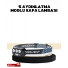 Mey İthalat® Kamp ve Trekking İçin Sensörlü LED Kafa Lambası