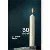 Klasik Mum 30 Adet - Kokusuz Mum
