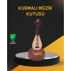 Mey İthalat® Klasik Ud Figürlü Melodili Müzik Kutusu Şık Hediyelik
