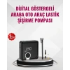 Mey İthalat® Kompakt Tasarımlı LED Işıklı Taşınabilir Hava Kompresörü