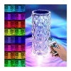 Kristal Elmas Masa Lambası 16 Renk USB Şarjlı Dokunmatik (5047)