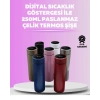 Mey İthalat® LED Sıcaklık Ölçerli 250 ml Yalıtımlı Termos Şişe
