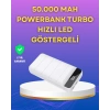 Mey İthalat® Lightning ve Type-C Girişli 50000mAh Powerbank