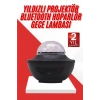 Mey İthalat® Masa ve Gece Lambası Renkli Projektör Işıklı Disko Topu Bluetooth Hoparlör