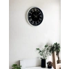 Mey İthalat® 36 Cm Beyaz Dekoratif Duvar Saati