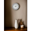 Mey İthalat® 36 Cm Beyaz Standart Duvar Saati