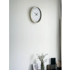 Mey İthalat® 36 Cm Krem 24 Saat Göstergeli Duvar Saati