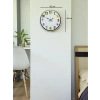 Mey İthalat® 36 Cm Krem Çocuk Odası Duvar Saati