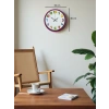 Mey İthalat® 36 Cm Pembe Çocuk Odası Duvar Saati