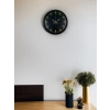 Mey İthalat® 36 Cm Siyah Şık Duvar Saati