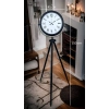 Mey İthalat® Black Elegance Tripod Ayaklı Saat