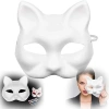 Mey İthalat® Boyanabilir Kedi Model Maske – Kendi Tasarımını Oluştur