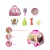 Mey İthalat®  JND-6802 Taşıma Araba Çantalı Hareketli Pilli Köpek Set -Vardem Oyuncak