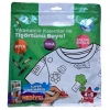 Mey İthalat® Kalem Hediyeli Boyanabilir Tişört 4-5 Yaş