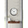 Mey İthalat® Krom Elegance 40 Cm Metal Standart Duvar Saati