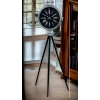 Mey İthalat® Majestic Krom Tripod Ayaklı Saat