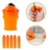 Mey İthalat® Pratik Baş Parmak Sebze Kesme Ayıklayıcı Bayan M Set