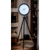Mey İthalat® Pure Black Tripod Ayaklı Saat