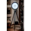 Mey İthalat® Pure Black Tripod Ayaklı Saat