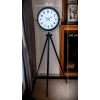 Mey İthalat® Siyah Tripod Ayaklı Dekoratif Saat